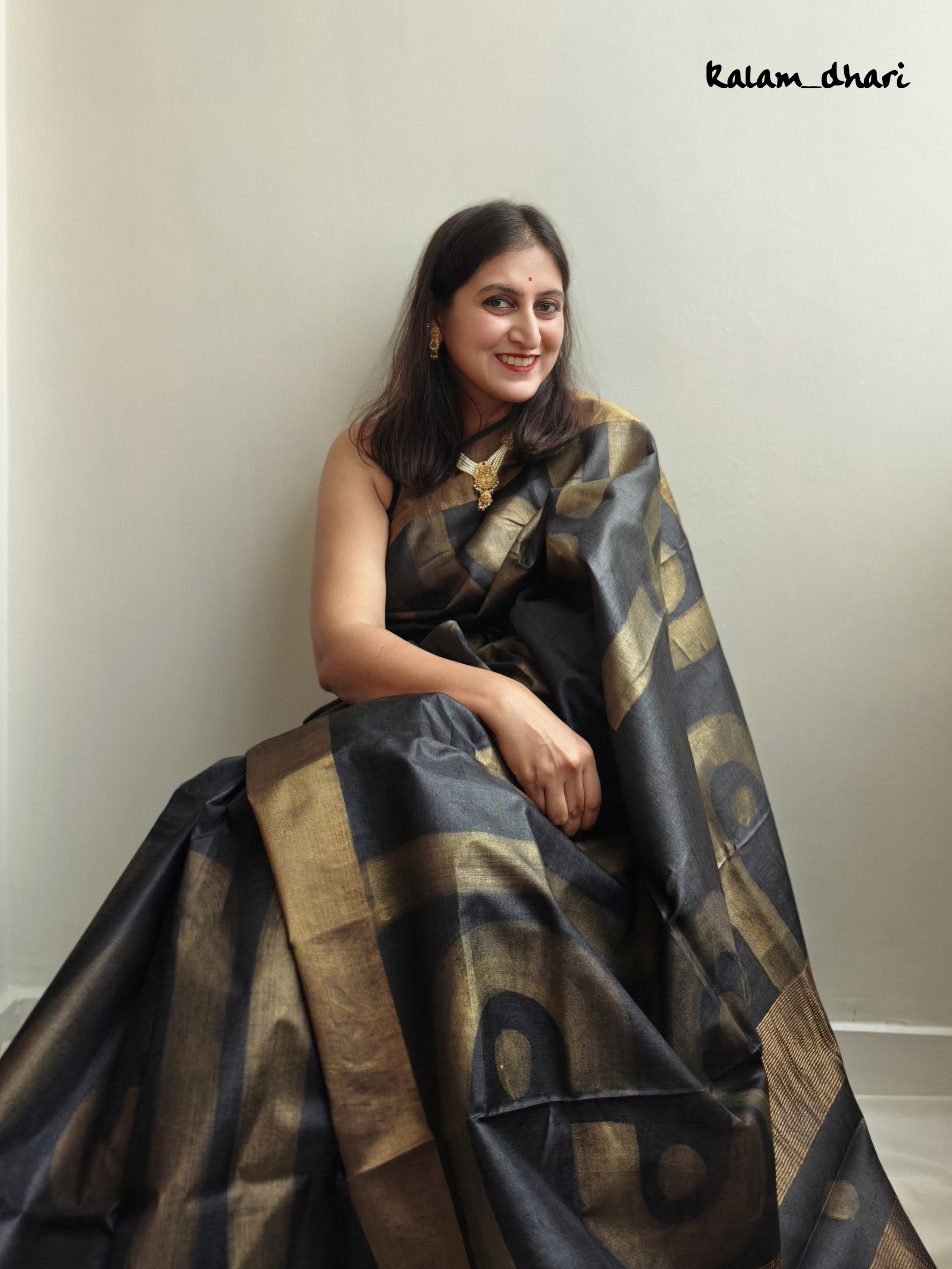 Sona Painted Kosa Silk Saree