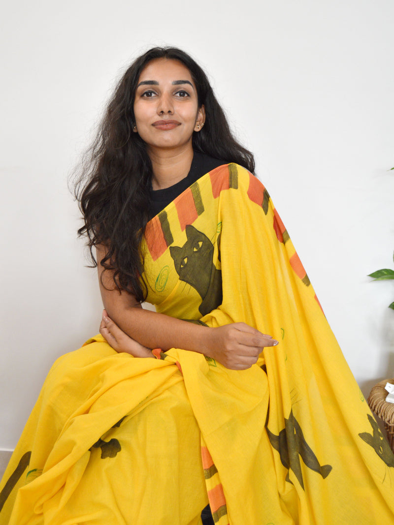 Mul Cotton Saree