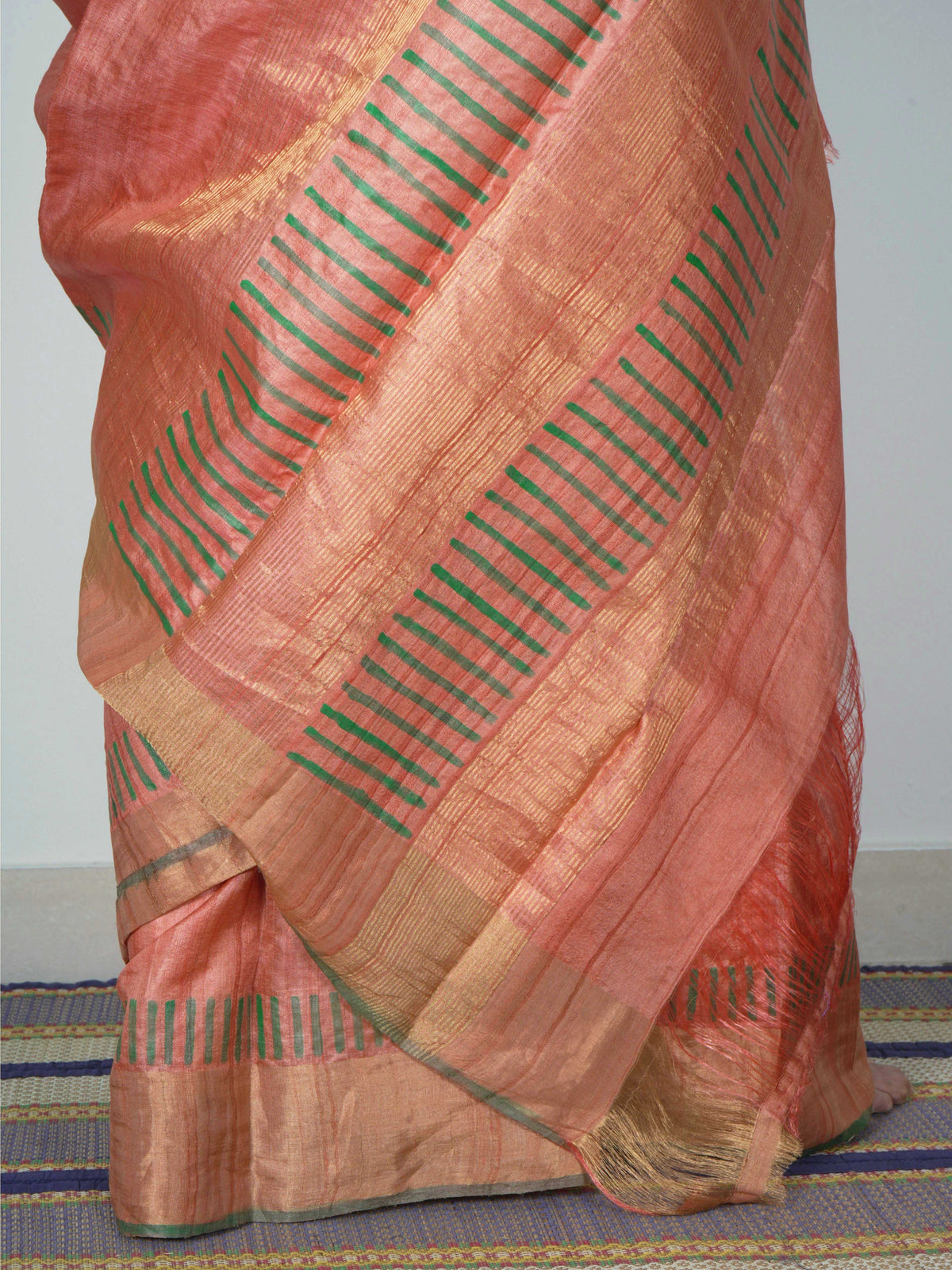 Huma Painted Tussar Saree
