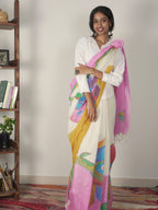 Kumud Painted Cotton Saree