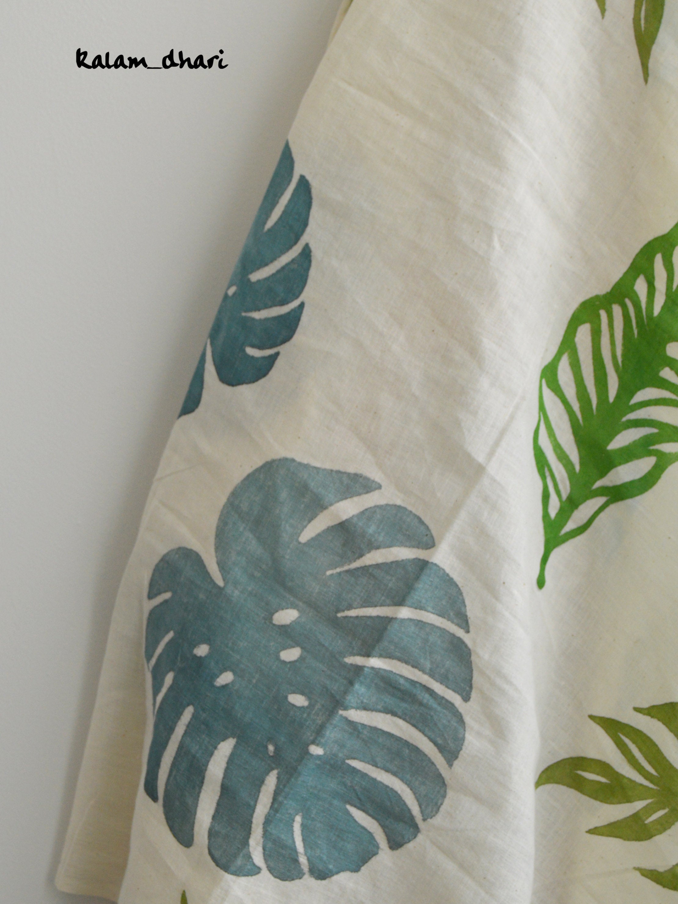 Monstera Muslin Cotton Dupatta