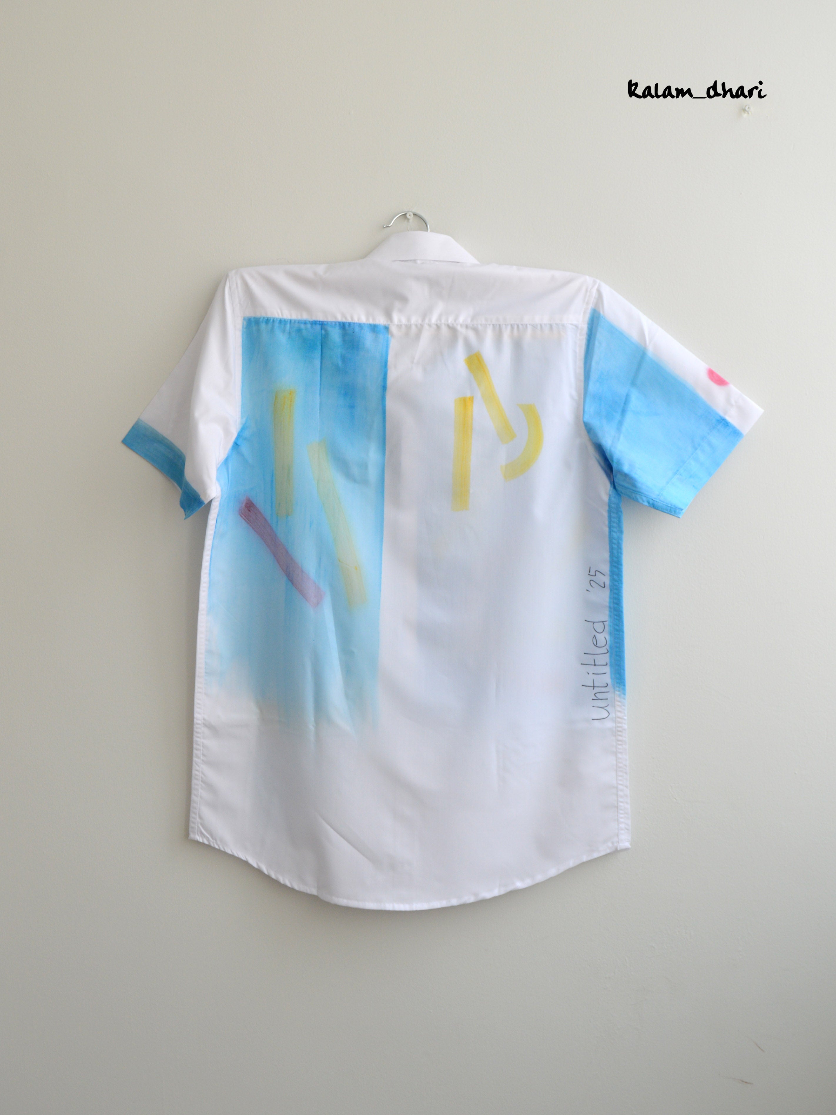 Gaitonde Inspired Painted Half Shirt