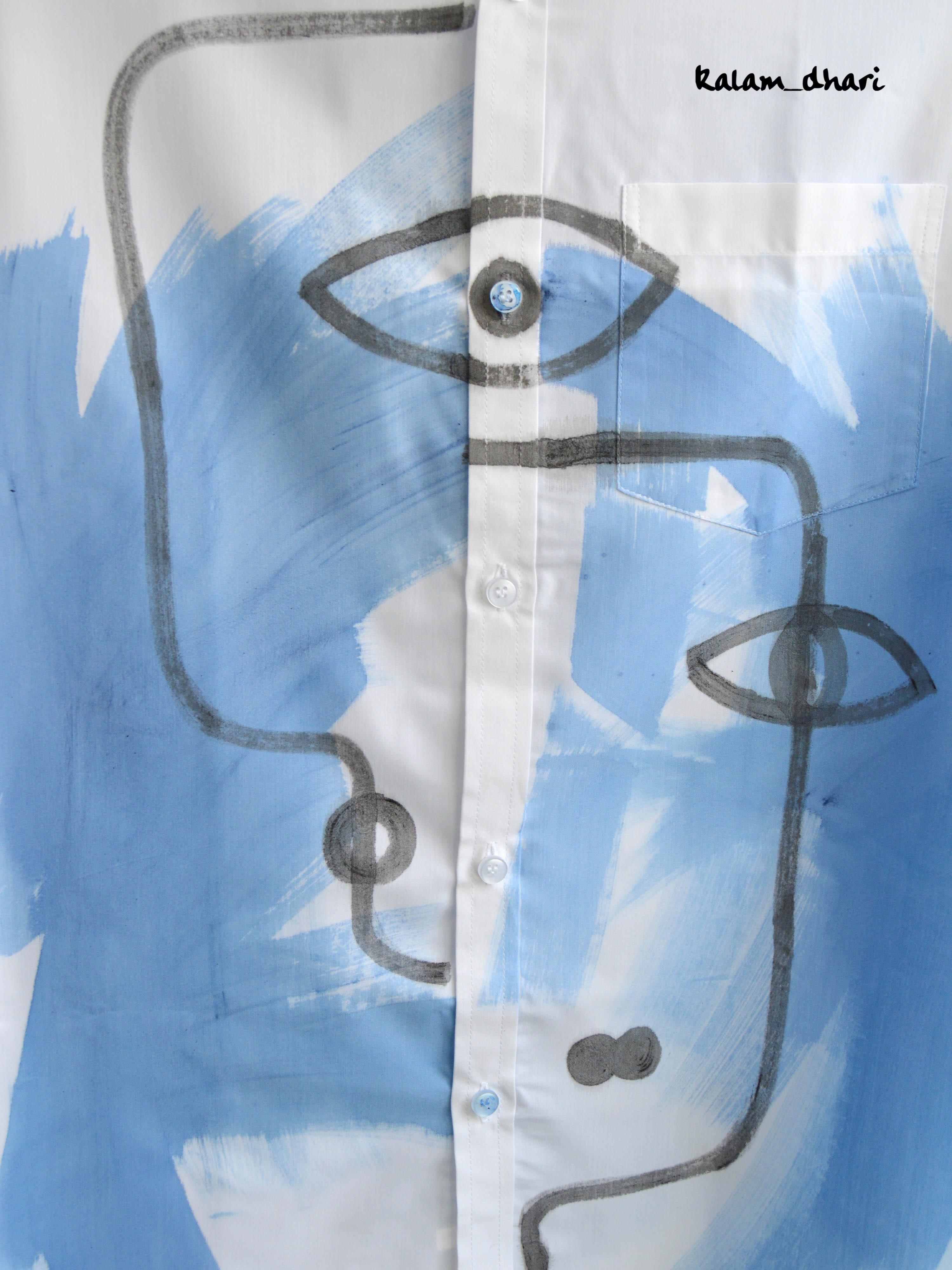 Free Painted Half Shirt