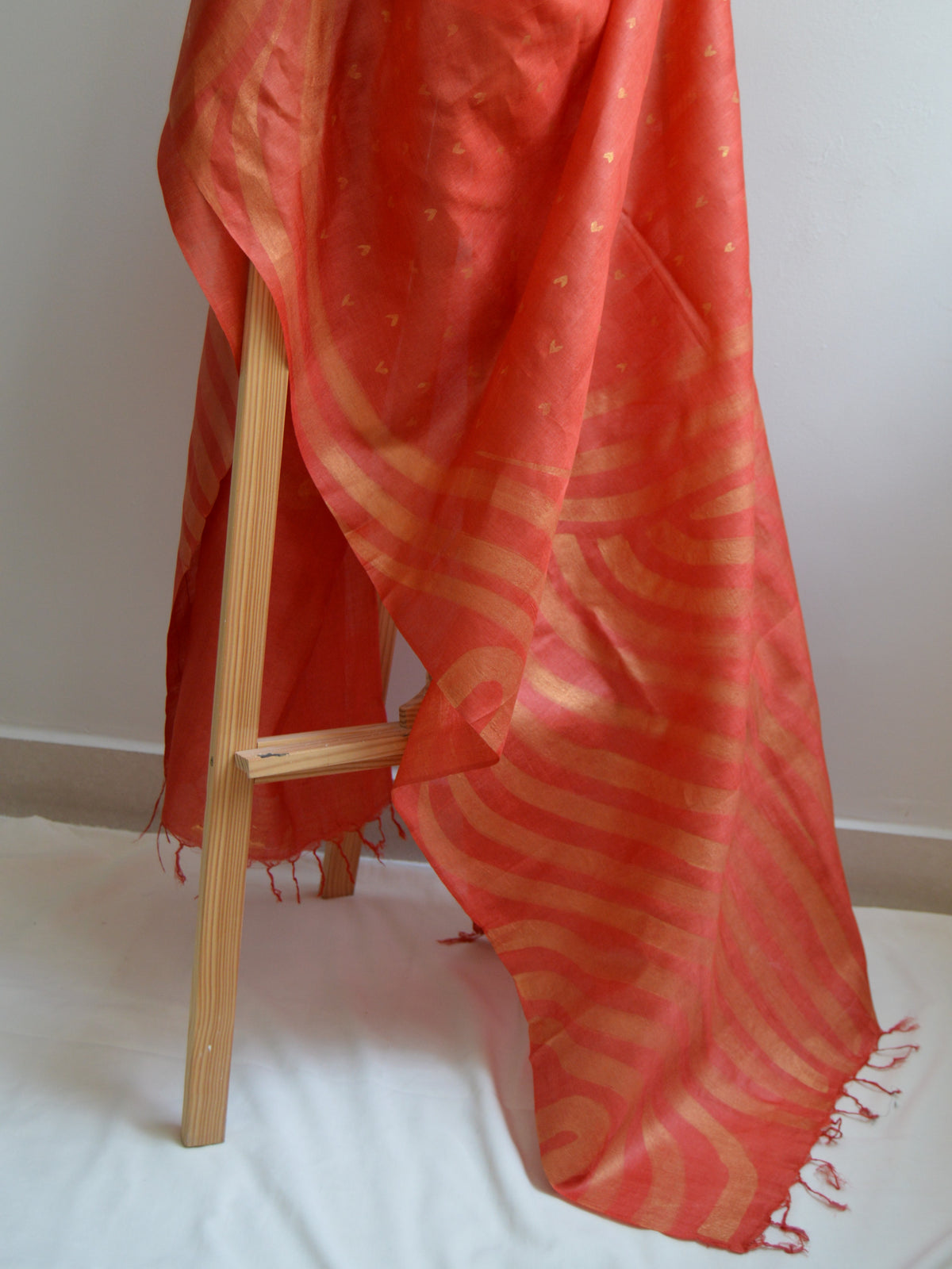 Manak Painted Tussar Dupatta