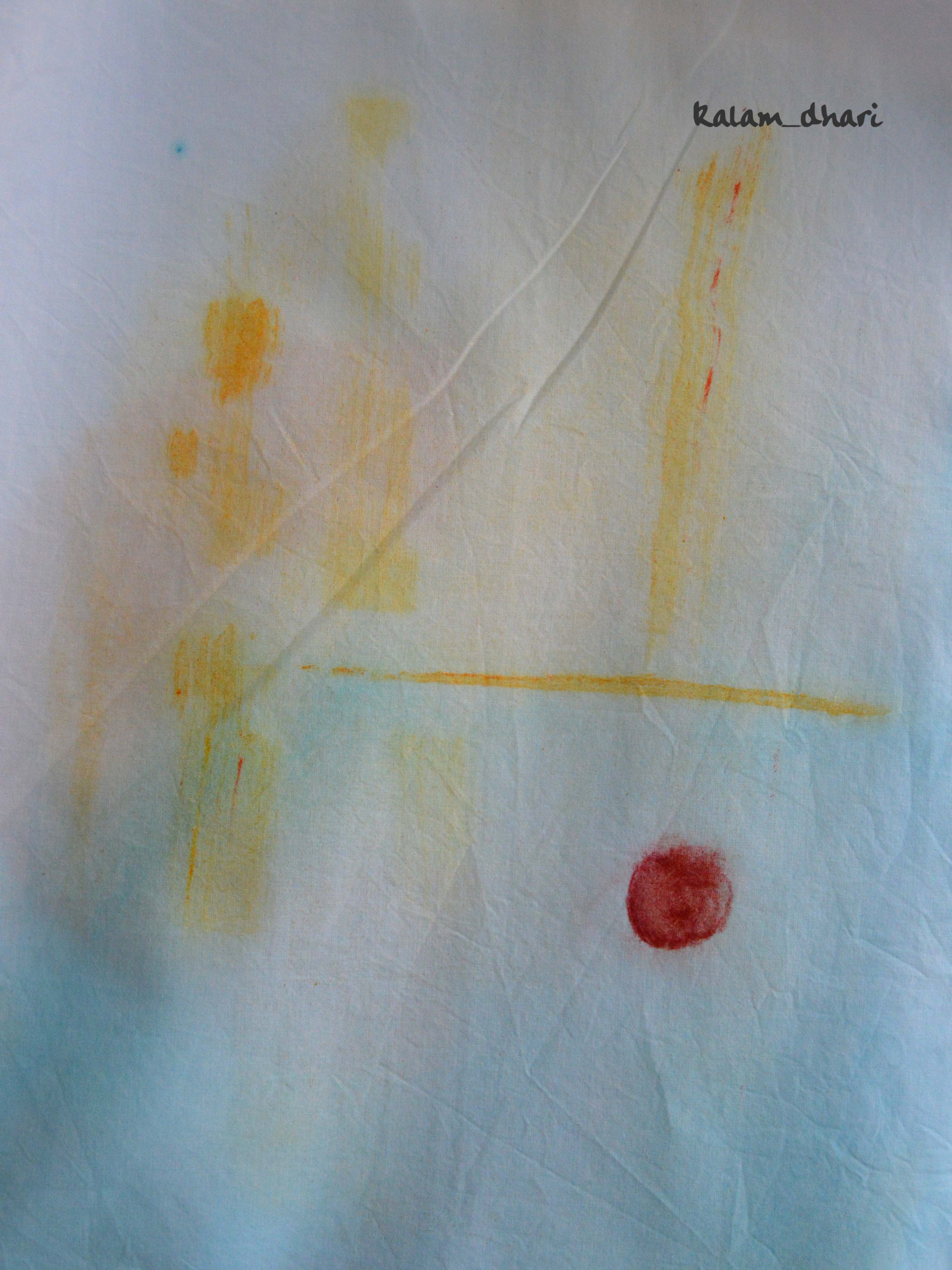 Gaitonde Inspired Painted Half Shirt