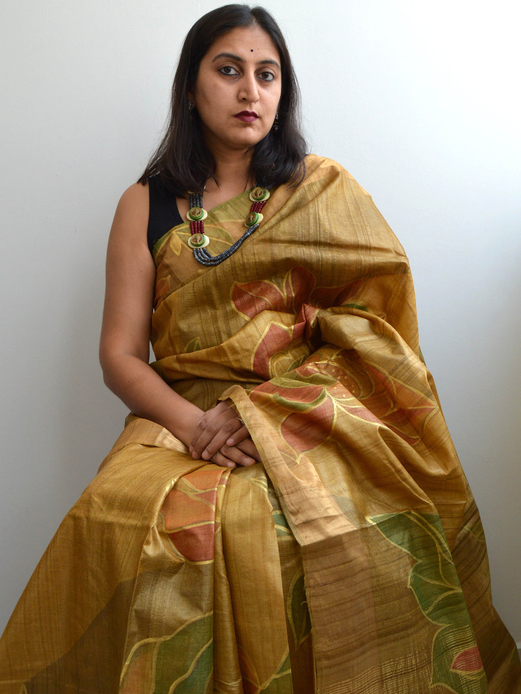 Uzma Painted Kosa Saree