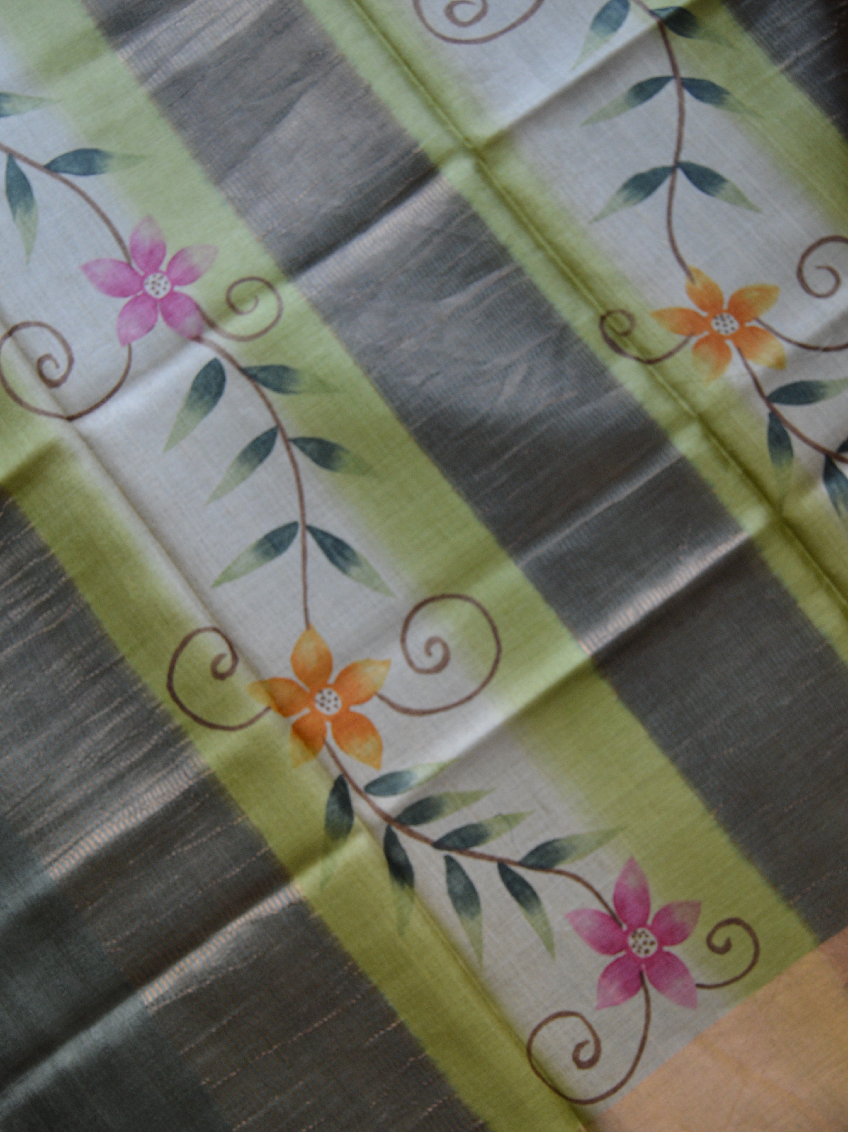 Gul Painted Kosa Silk Saree