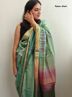 Ellora Painted Kosa Silk Saree