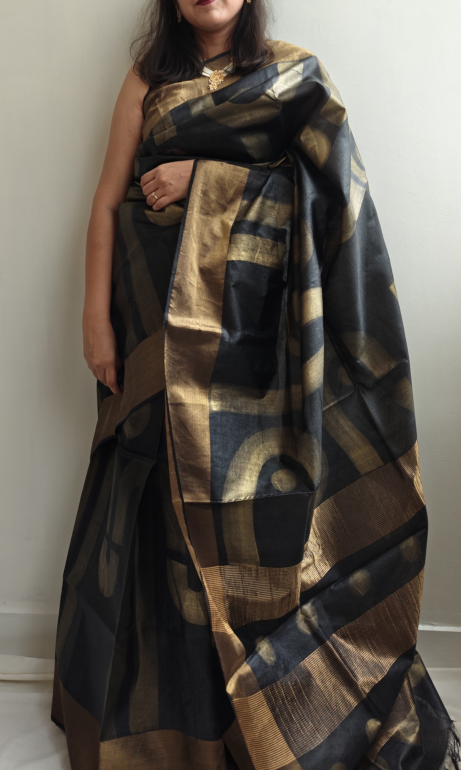 Sona Painted Kosa Silk Saree