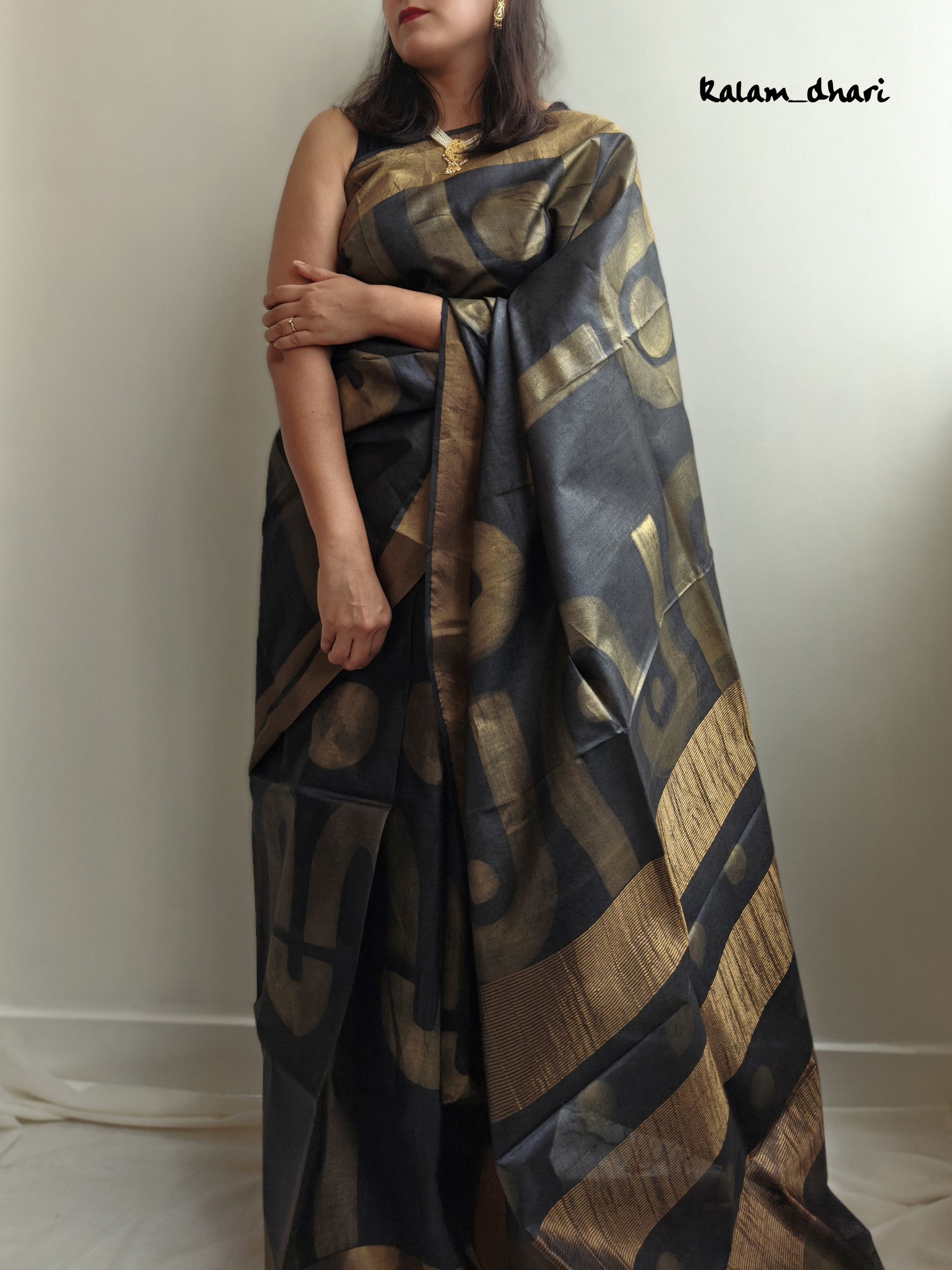 Sona Painted Kosa Silk Saree