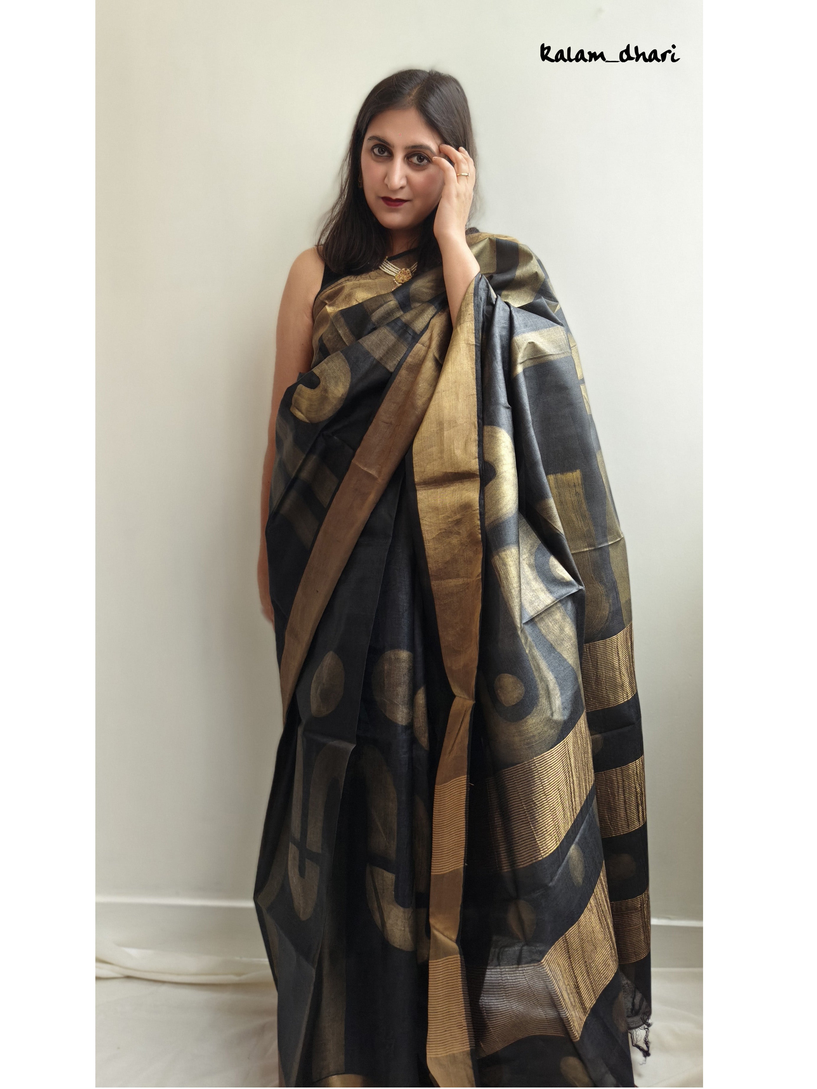Sona Painted Kosa Silk Saree