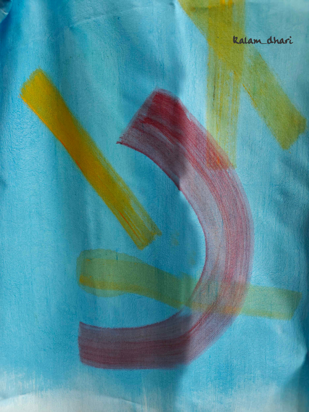 Gaitonde Inspired Painted Half Shirt