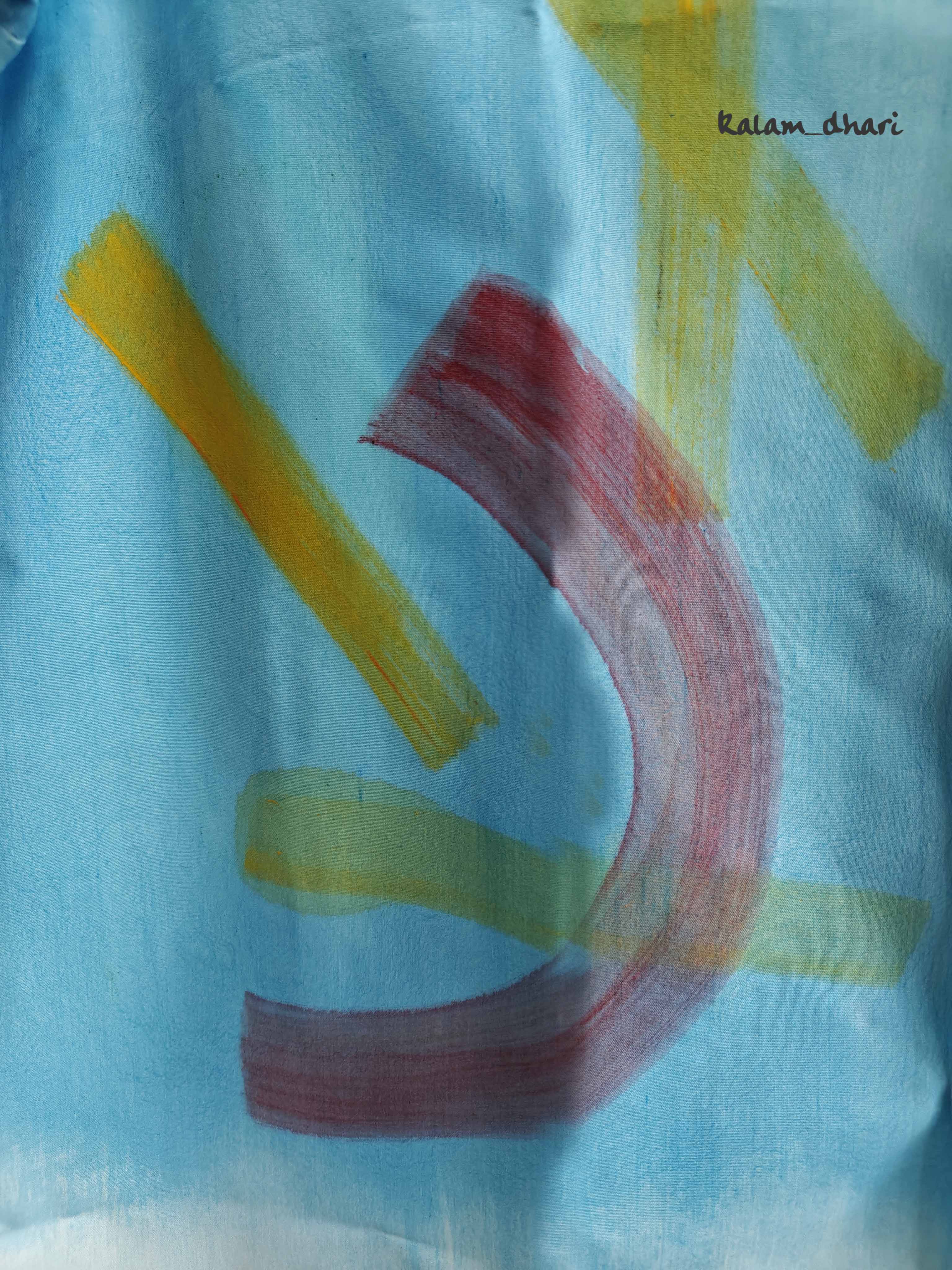 Gaitonde Inspired Painted Half Shirt