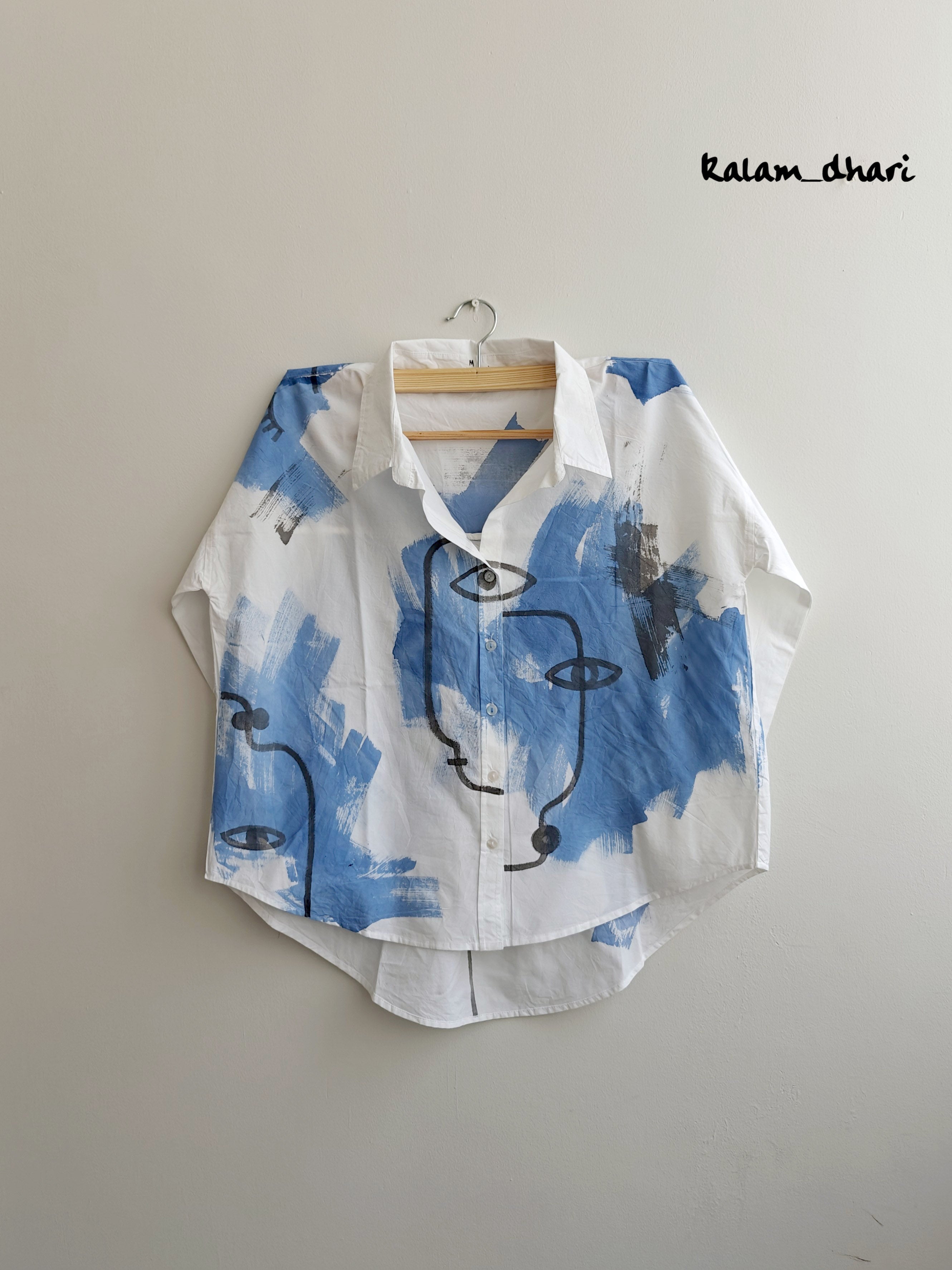 Free Painted Oversized Shirt