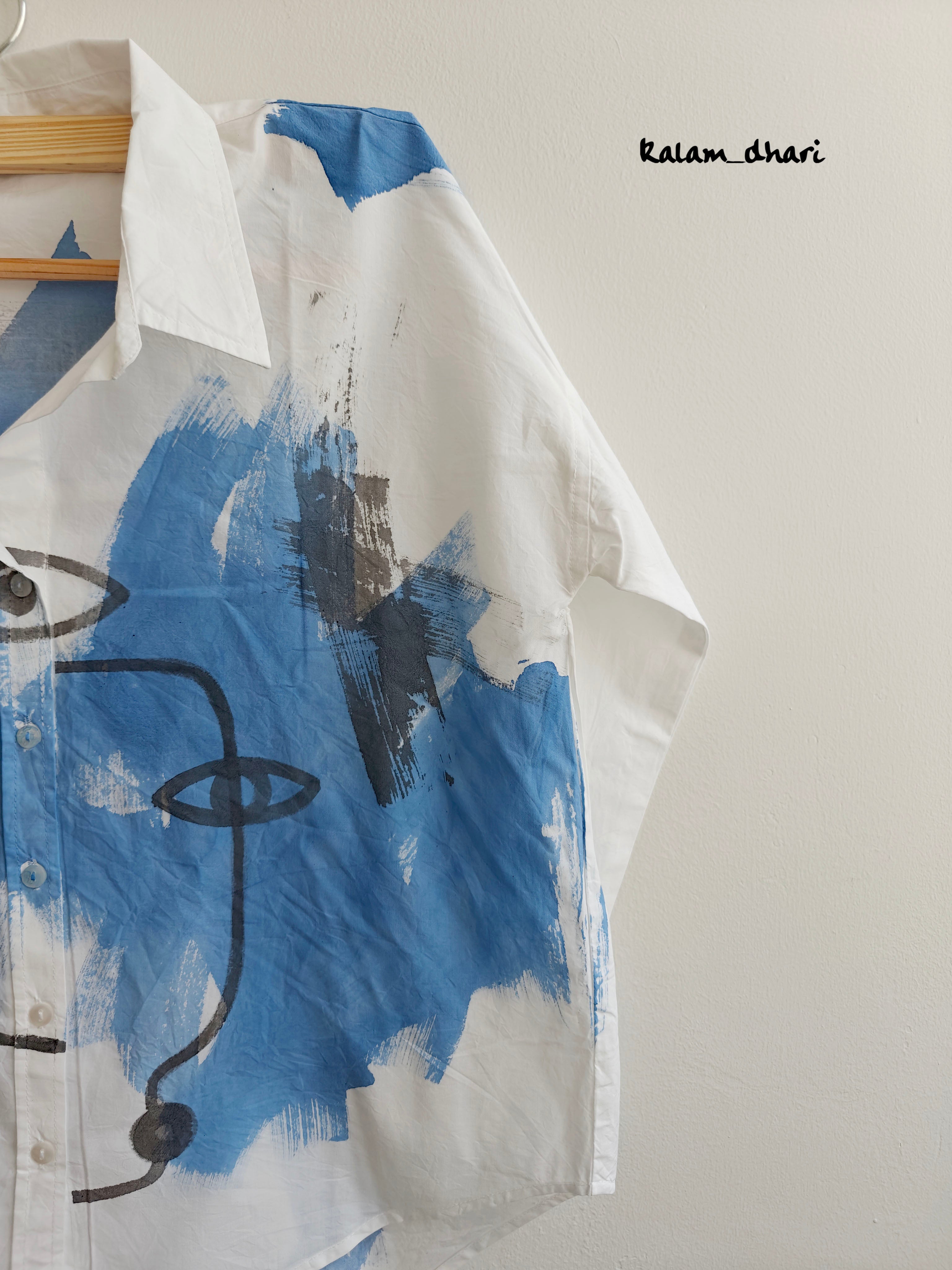 Free Painted Oversized Shirt
