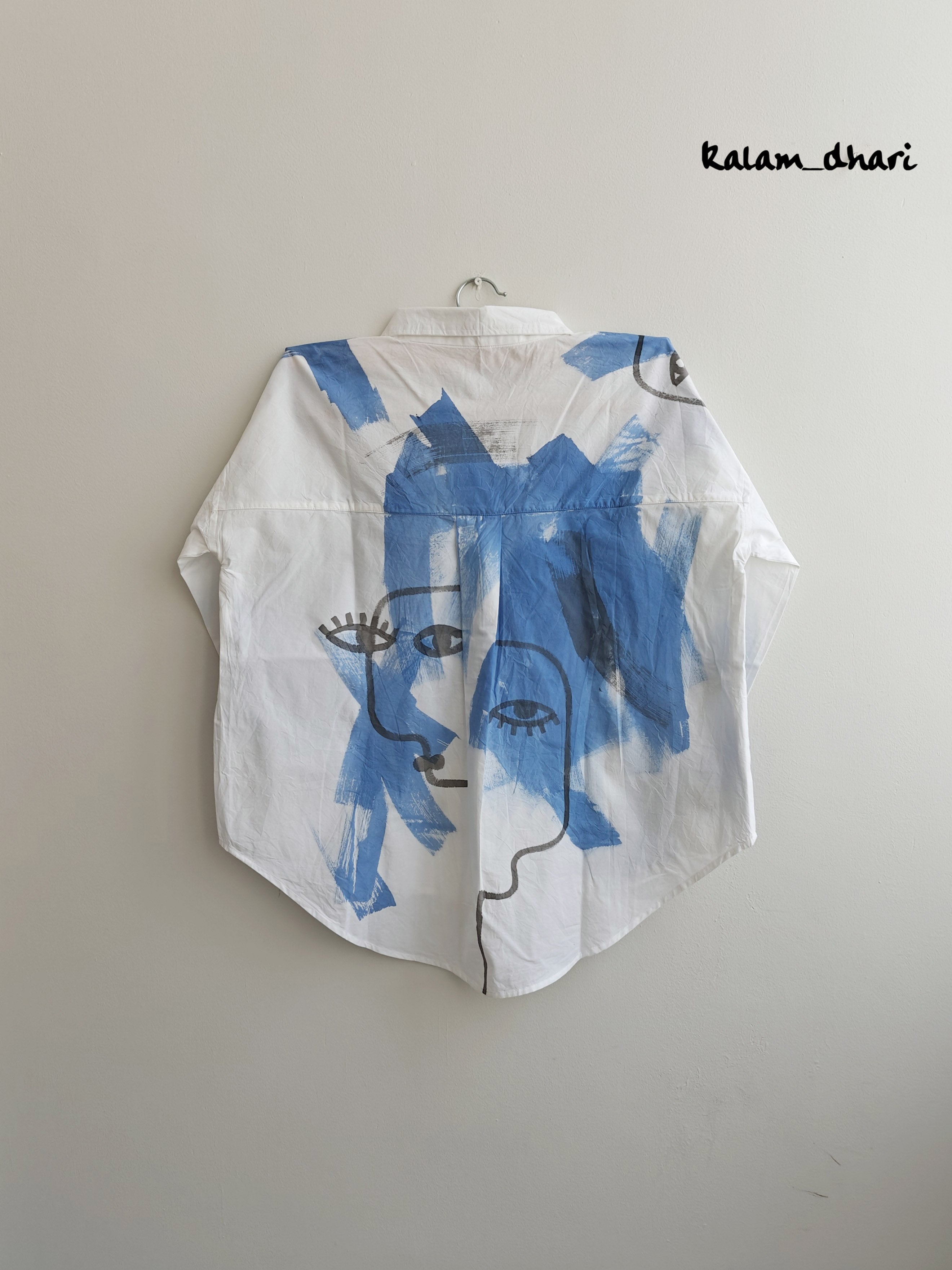 Free Painted Oversized Shirt