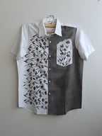 Black Phool Half Shirt