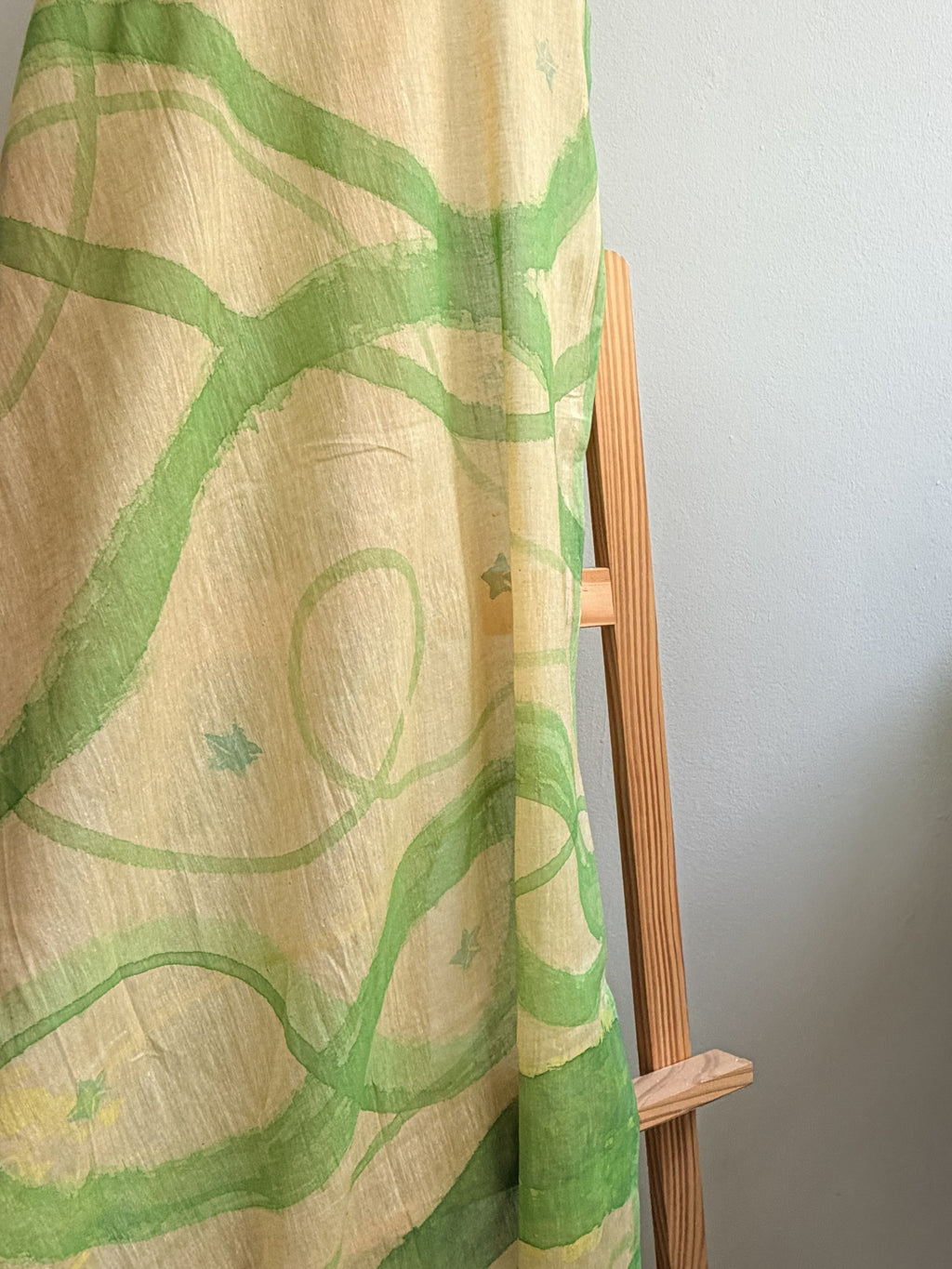 Lehar Painted Cotton Stole