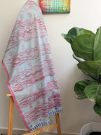 Jelly Painted Cotton Stole