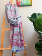 Jelly Painted Cotton Stole