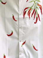 Mirchi Painted Half Shirt