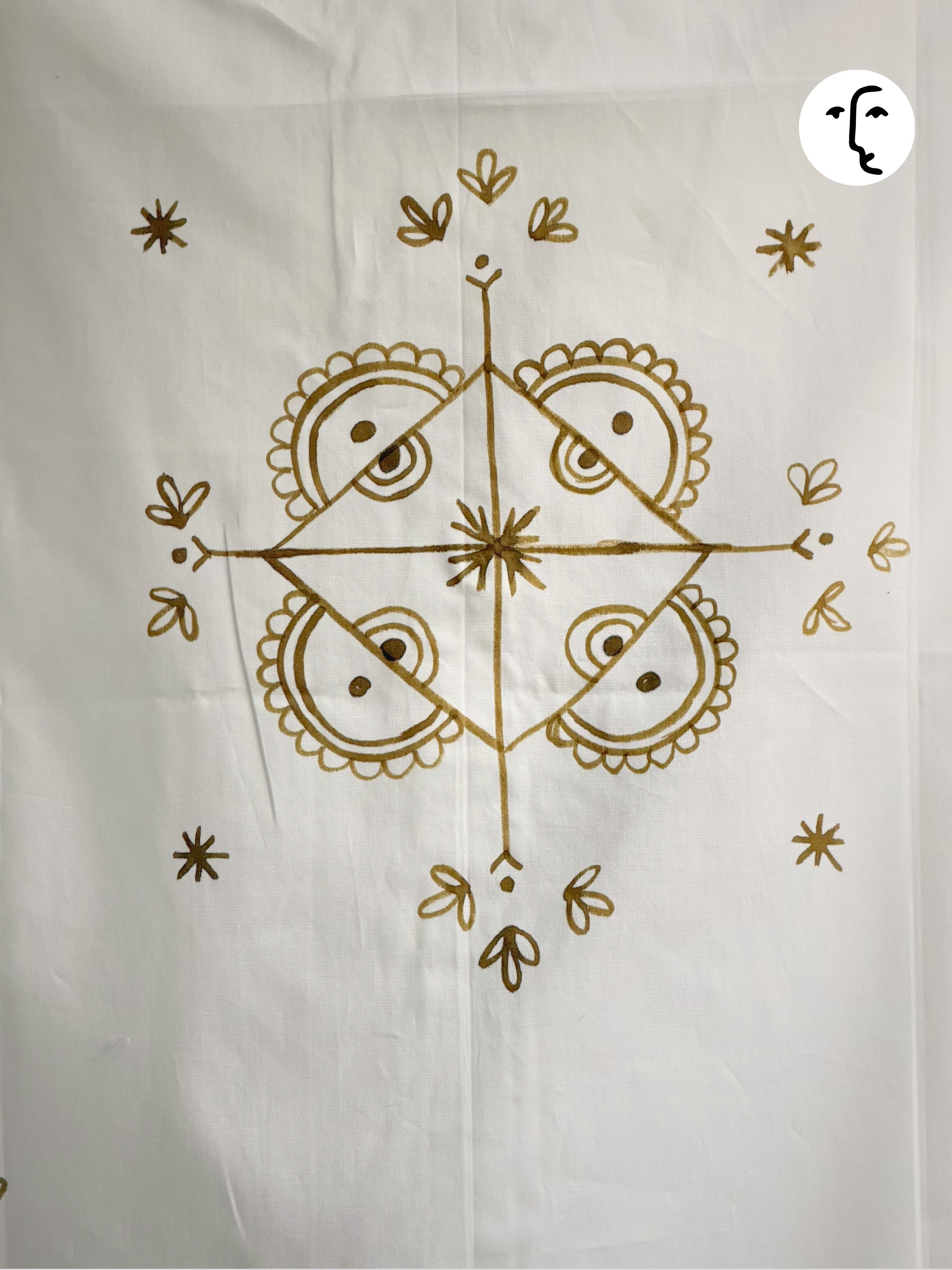 Dhokra Painted Half Shirt