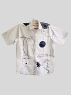 Dark Sun Painted Half Shirt