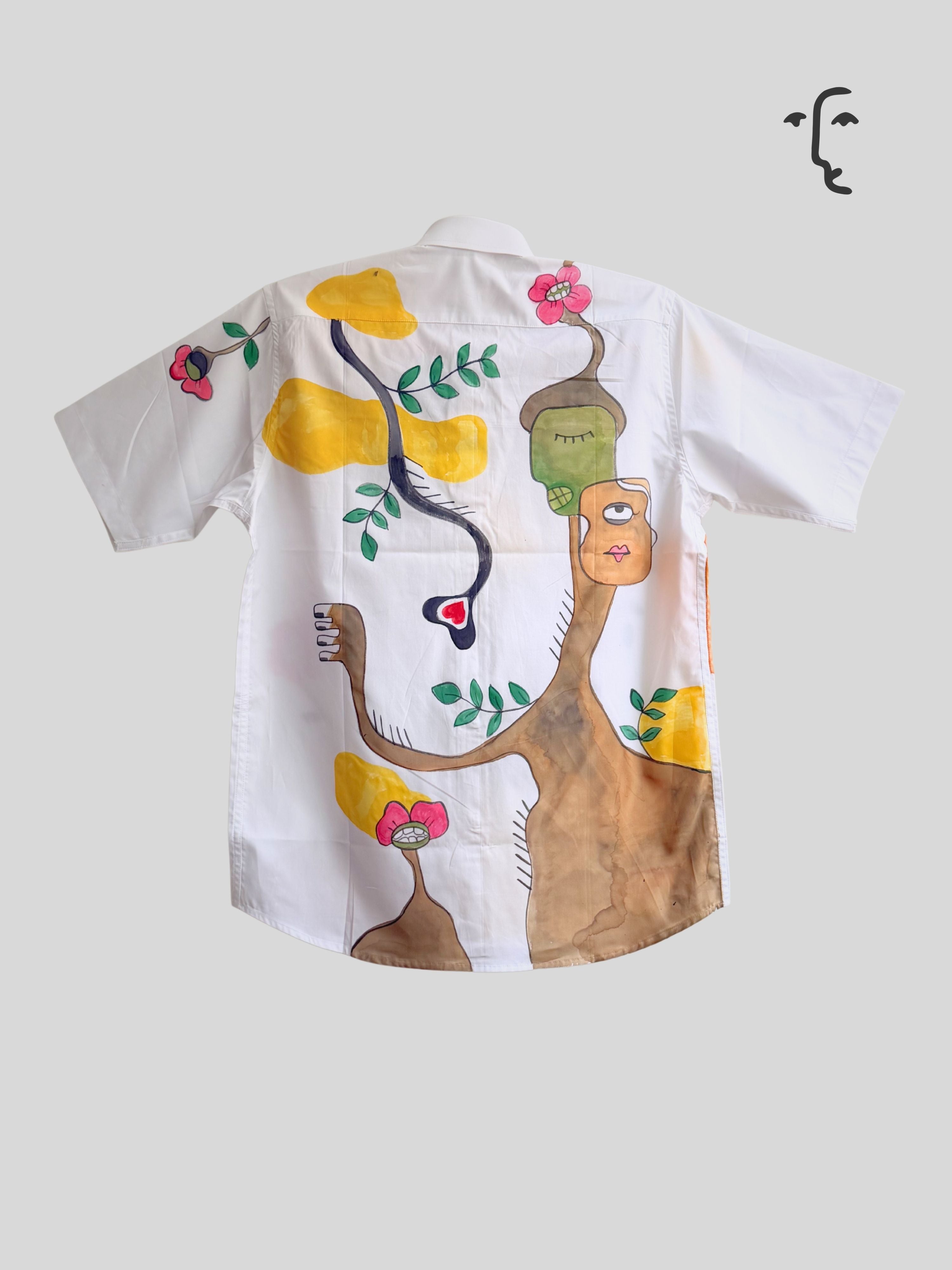 Self Love Painted Half Shirt