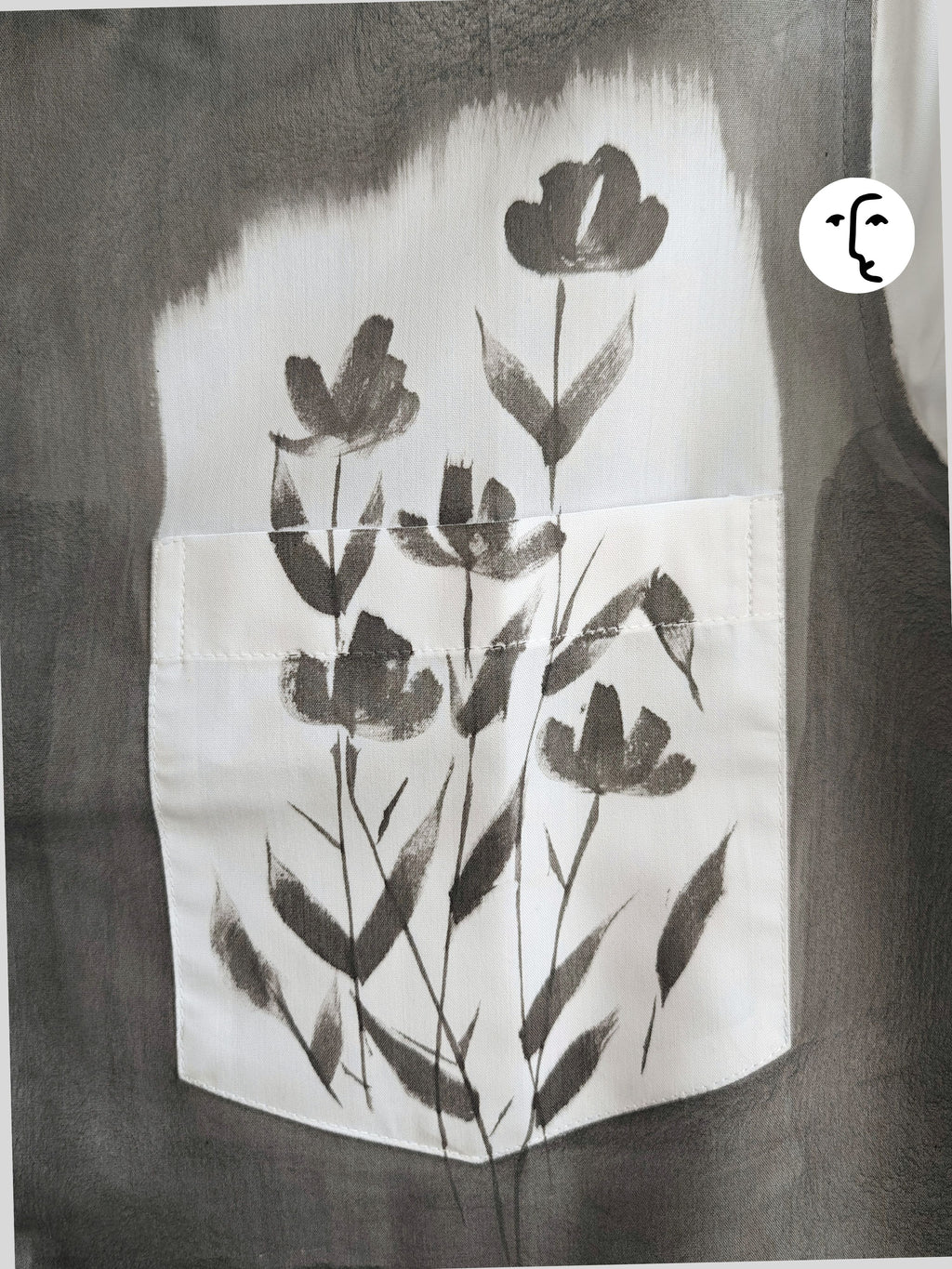 Black Phool Half Shirt
