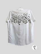 Black Phool Half Shirt