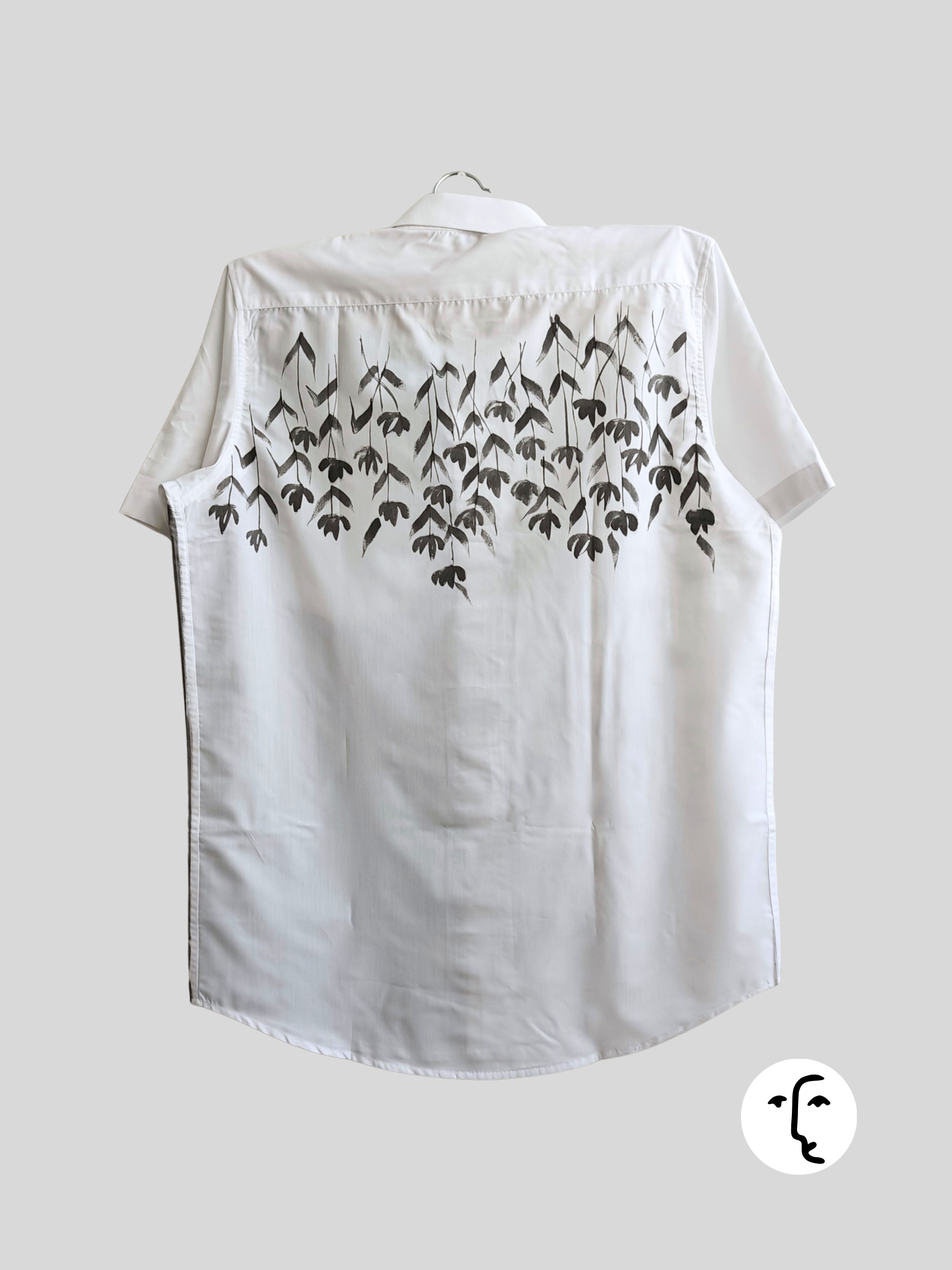 Black Phool Half Shirt