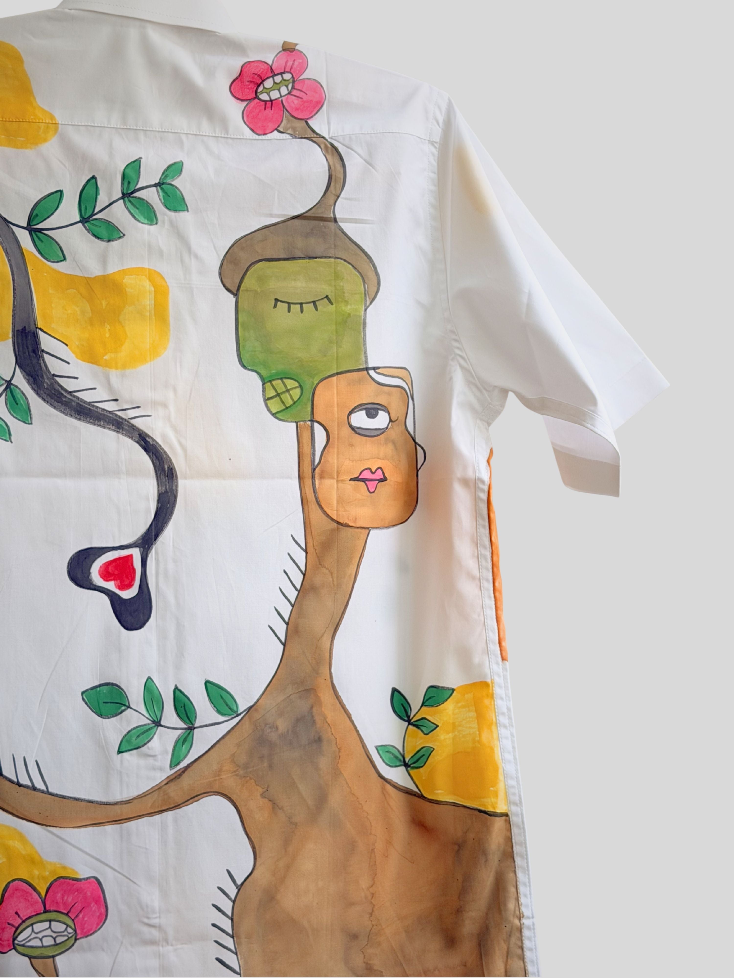 Self Love Painted Half Shirt