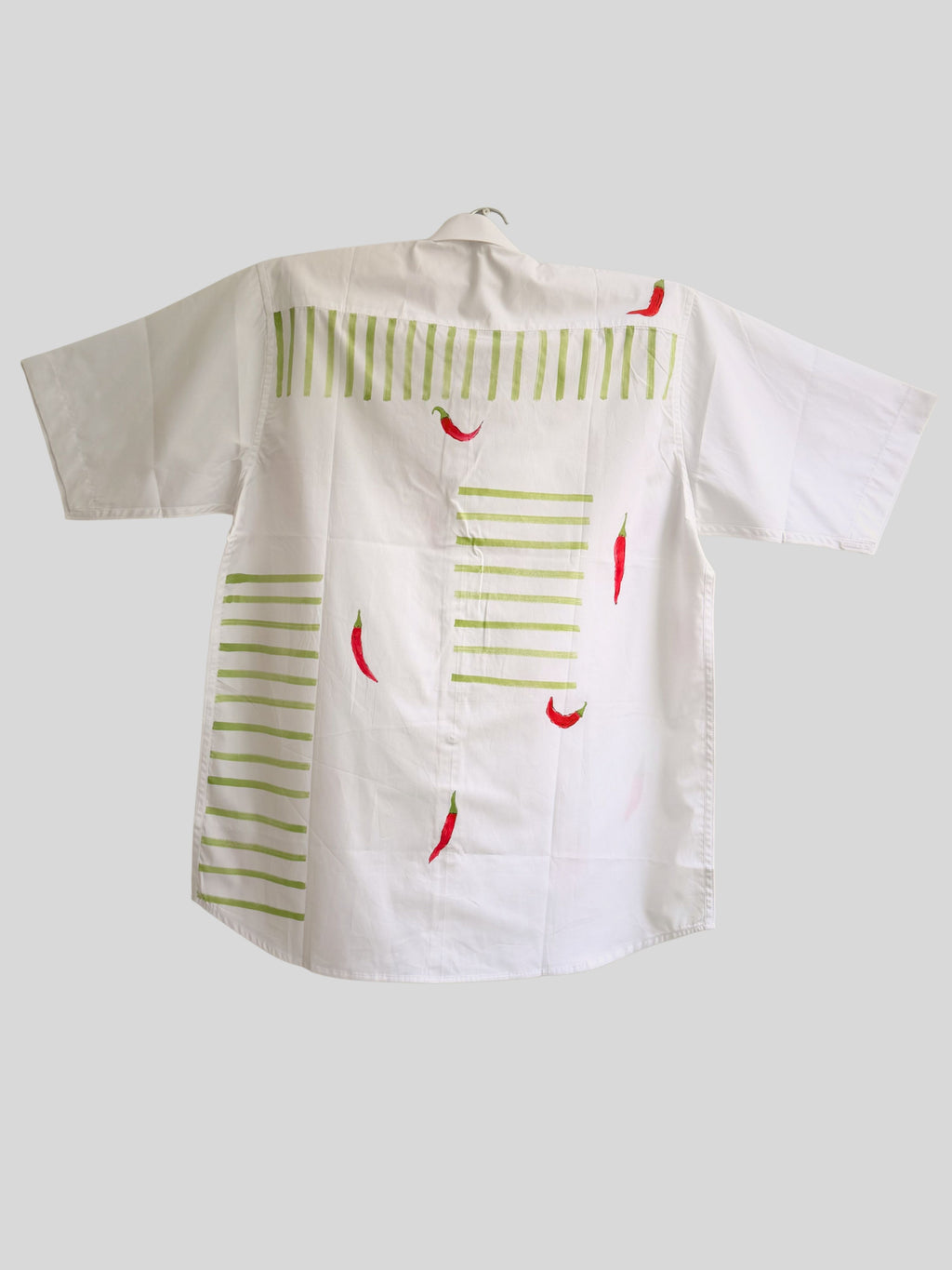 Mirchi Painted Half Shirt