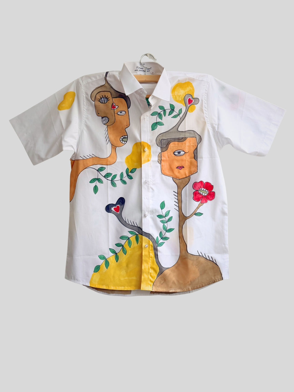 Self Love Painted Half Shirt