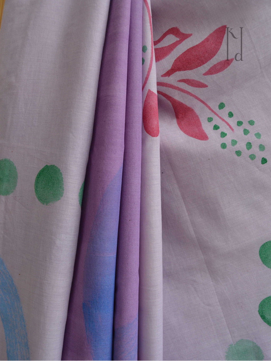 Jamini Painted Mul Cotton Saree