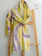 Vaayu Muslin Cotton Painted Stole