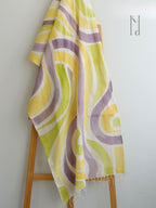 Vaayu Muslin Cotton Painted Stole