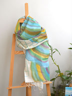 Agate Painted Cotton Stole