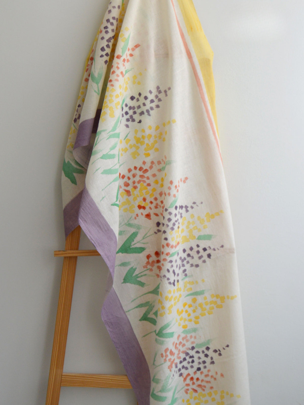 Delphi Painted Cotton Stole