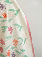 Phool Painted Cotton Stole