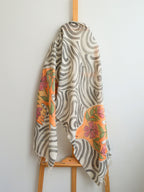Udaan Painted Cotton Stole