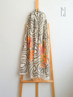 Udaan Muslin Cotton Painted Stole