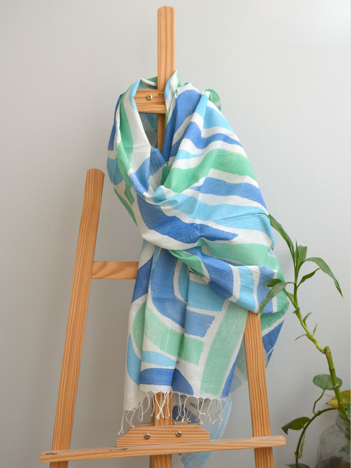 Vaayu Painted Cotton Stole