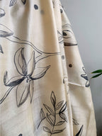 Gardenia Painted Silk Dupatta