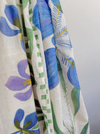Iris Painted Cotton Stole