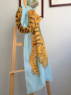 Sheru Painted Cotton Stole