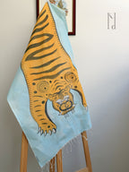 Sheru Painted Muslin Stole