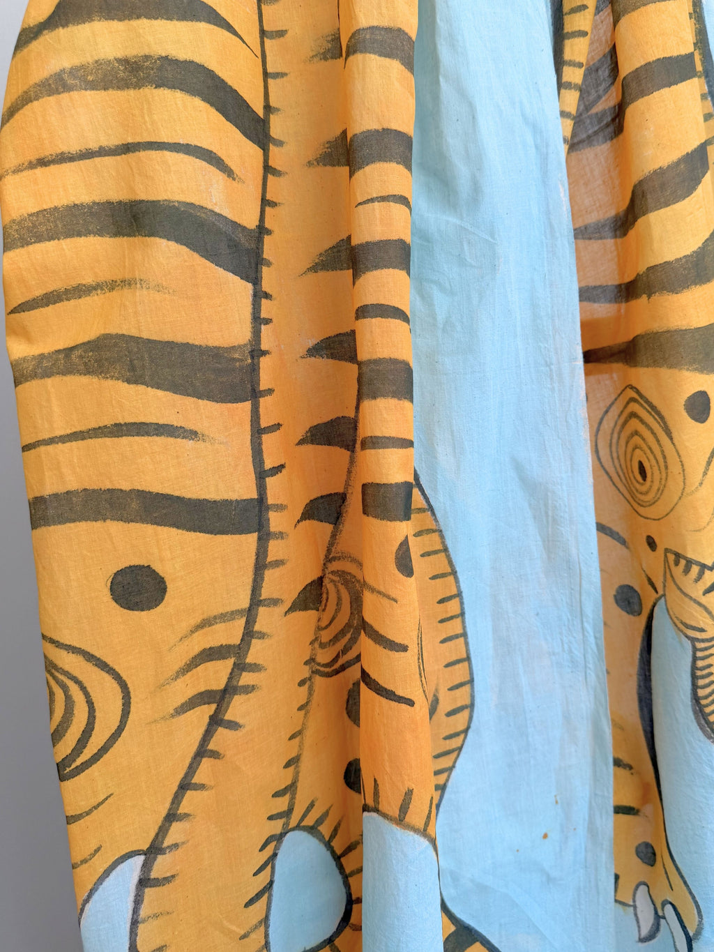Sheru Painted Cotton Stole
