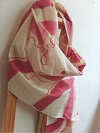 Personalized Painted Cotton Stole