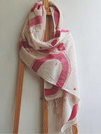 Personalized Painted Cotton Stole